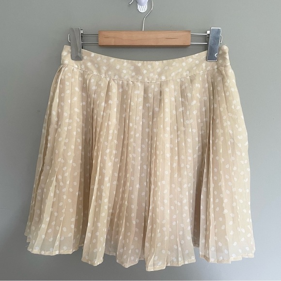Beautiful Polkadot Skirt | Lined | Side Zip Closure | Deep Pockets | XS - Picture 1 of 8